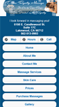 Mobile Screenshot of divineroyaltymassage.net